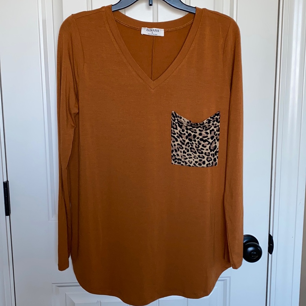 Zenana Long Sleeve Top